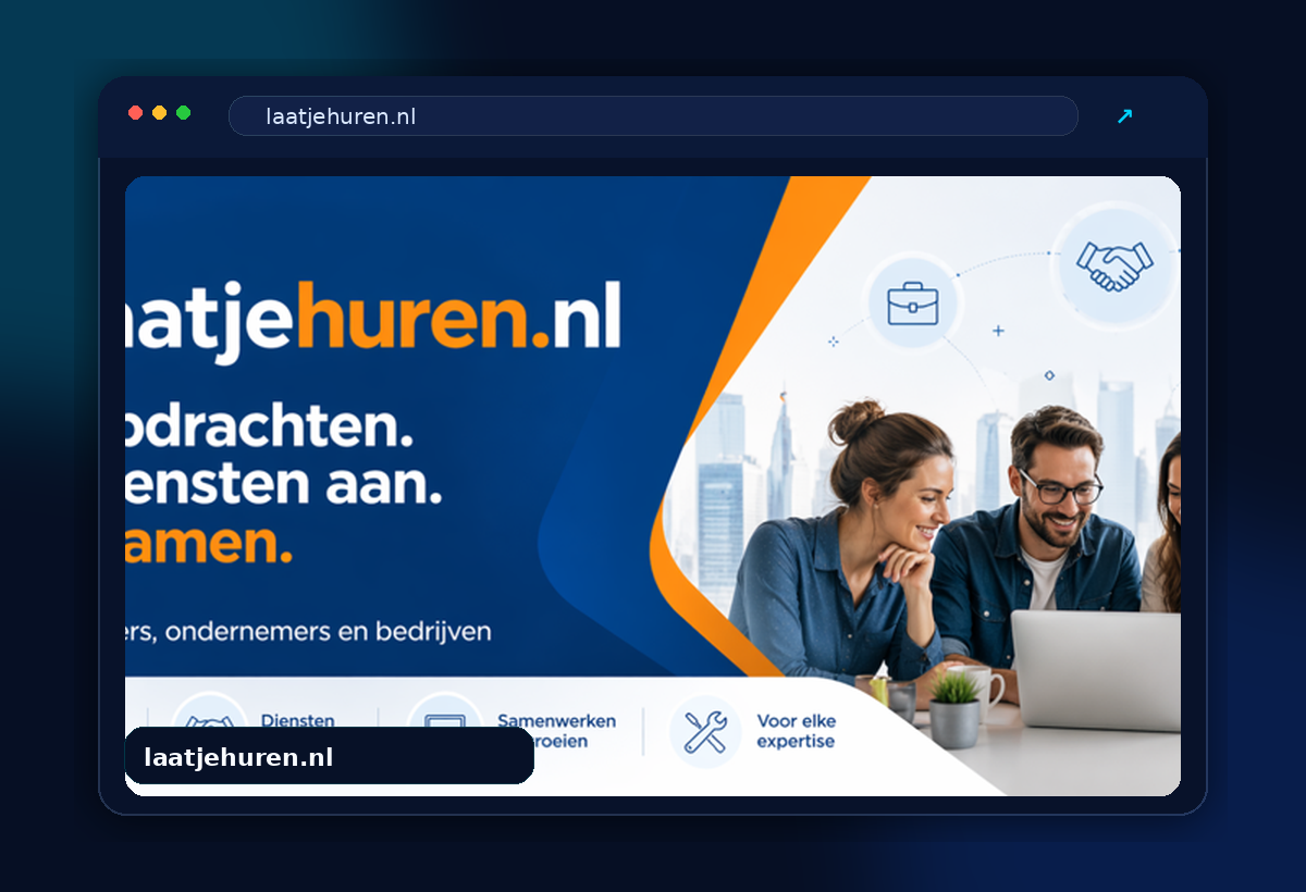 Laatjehuren.nl screenshot