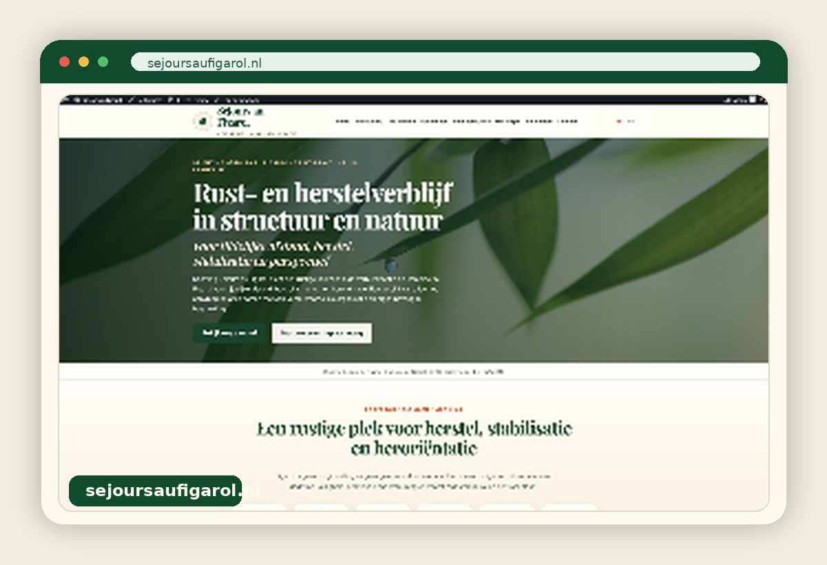Séjours au Figarol screenshot