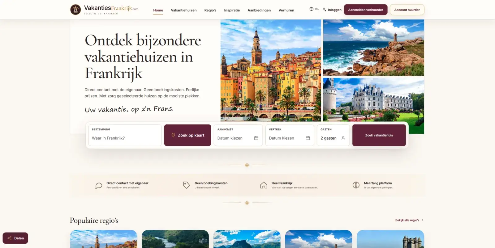 VakantiesFrankrijk.com